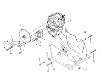 Gearcase / Brake Assembly 250 6X6