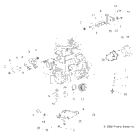 Engine, Mounting