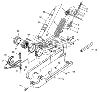 Swing Arm Weldment 6X6 350L W938739 (4924062406037A)