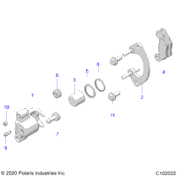 Brakes, Rear Caliper