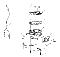 Controls Throttle Asm./Cable 4X4 300
