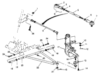 Aarm/Strut Mounting Magnum 2X4