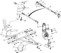 Aarm/Strut Mounting Xplorer 400L