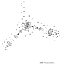 Drive Train, Front Gearcase