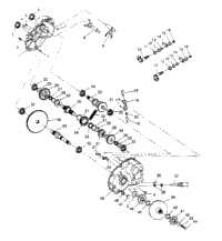 Gearcase Assembly Sportsman 4X4 W948040