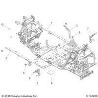 Chassis, Main Frame A23sle95kk