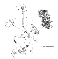 Rear Master Cylinder/Foot Pedal