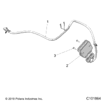 Electrical, Voltage Regulator And Mounting (C101864)