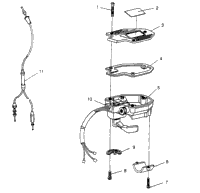 Controls Throttle Asm./Cable Sport 400L