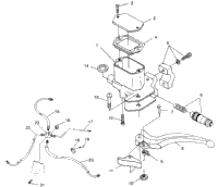 Controlsmaster Cylinder/Brake Line Scrambler 400