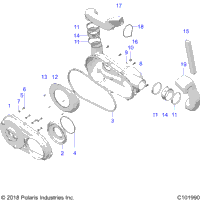 Body, Clutch Cover A19sep57c1/Ses57c1/2/5/K/E1/E2/E5/Ek/Set57c1/2/E1/E2/Sef57c2