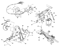 Electrical/Taillight Assembly 6X6 350L