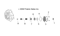 Drive Train, Main Gearcase Output Shaft