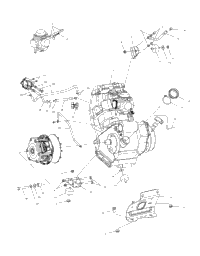 Engine Mounting A02cd32aa/Ab/Ac/Fb