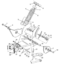 Swing Arm/Shock Mounting Scrambler