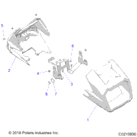 Body, Headlight Pod /Le