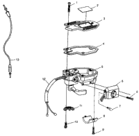 Controls Throttle Asm./Cable