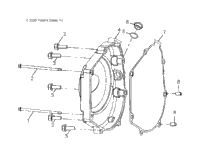 Engine, Crankcase Cover, Rh