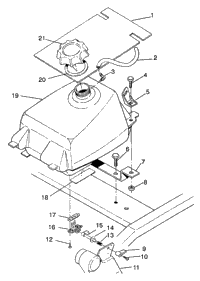 Fuel Tank Assembly 6X6 350L W938739