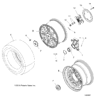 Wheels, Rear & Hub