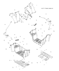 Body, Rear Cab, Footwells & Supports