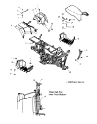 Cab, Rear & Seat