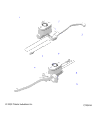 Brakes, Front Brake Lever & Master Cylinder