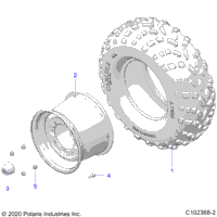 Wheels, Rear Tire