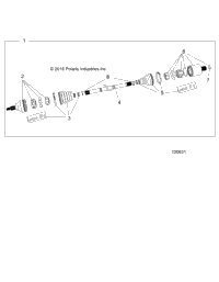 Drive Train, Rear Drive Shaft A18shd57b9/E57bb/E57bs