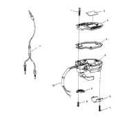 Controls Throttle Asm./Cable Trail Boss