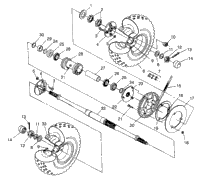 Rear Wheel Drive Xpress 300 W969530 & Xpress 400
