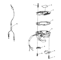 Controls Throttle Asm./Cable 2X4 350L