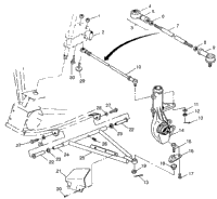 Aarm/Strut Mounting Magnum 6X6 & Swedish Magnum 6X6 S97ae42e