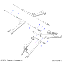 Suspension, Rear Control Arm Mounting