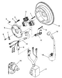 Magneto Assembly 4X4 350L