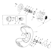 Front Wheel Assembly 350 4X4 / W928139