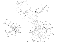 Handlebar & Headlight Pod Assembly Xplorer 4X4