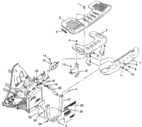 Front Rack & Bumper Mounting Xplorer 400L