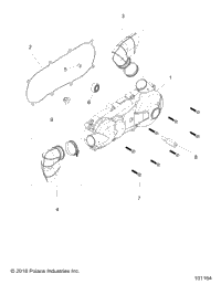 Drive Train, Clutch Cover And Ducting