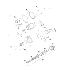 Starting Motor A00ck32aa