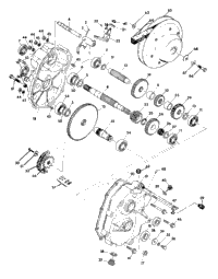 Gearcase Assembly 2X4