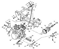 Engine Mounting Xplorer 400L