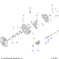 Drive Train, Primary Clutch