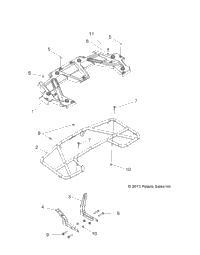 Body, Rear Rack A14ms46aa