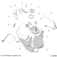 Body, Fuel Tank Asm. A19sep57c1/Ses57c1/2/5/K/E1/E2/E5/Ek/Set57c1/2/E1/E2/Sef57c2
