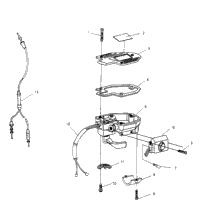 Controls Throttle Asm./Cable Scrambler