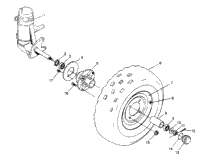 Front Wheel Assembly 2X4 300