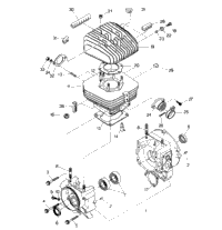 Crankcase & Cylinder Assembly