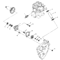 Water Pump 6X6 400L & 6X6 400L Norwegian N968740