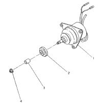 Fan Motor 350 2X4